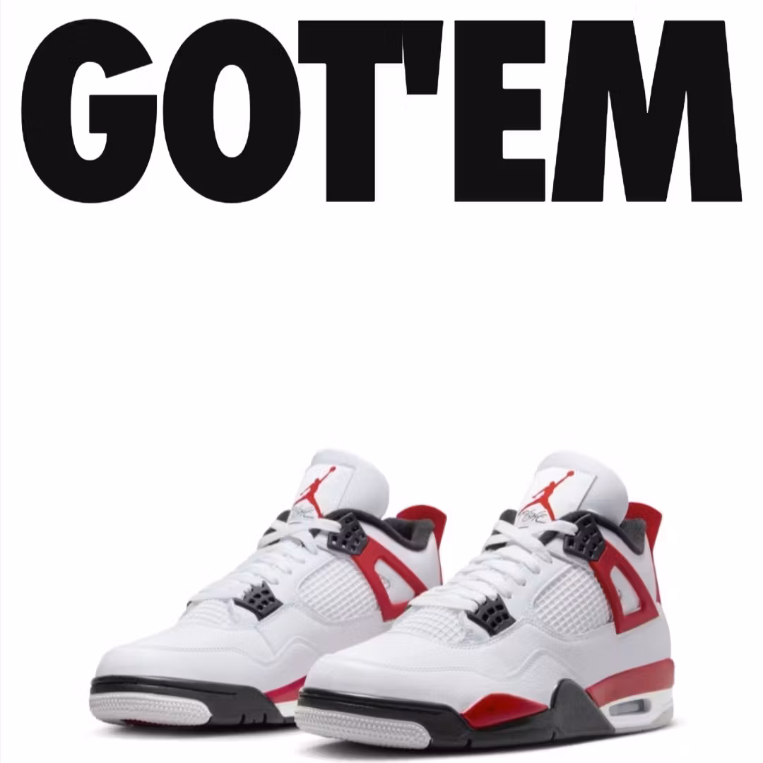 Air Jordan 4 Retro 'Red Cement' DH6927-161 Air Jordan 4 Retro 'Red Cement' DH6927-161
